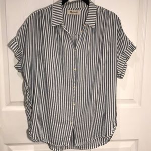 Madewell striped blouse